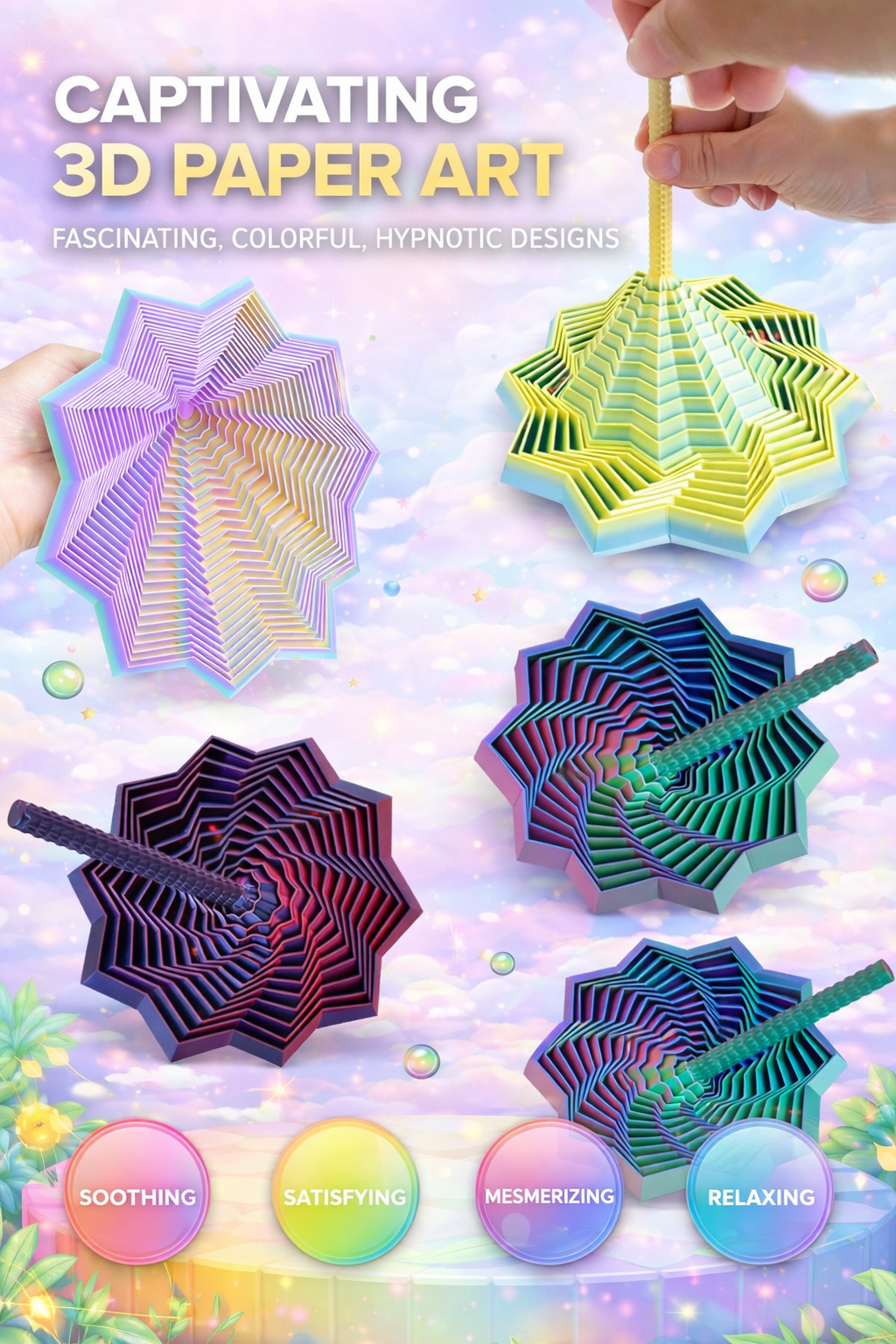 3D Printed Sensory Fidget Star 🫟