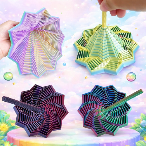 3D Printed Sensory Fidget Star 🫟